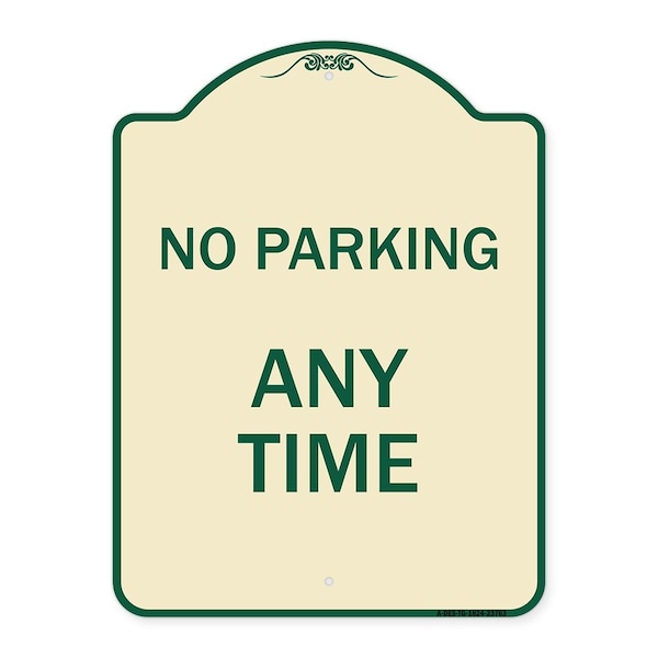 Signmission No Parking at Anytime Heavy-Gauge Aluminum Architectural Sign, 24" x 18", TG-1824-23763 A-DES-TG-1824-23763 - main